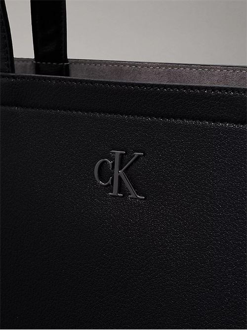 MINIMAL MONOGRAM SLIM TOTE34 CALVIN KLEIN JEANS | K60K612236/0GR